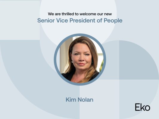 Eko recebe Kim Nolan como Vice-Presidente Sênior de Pessoas