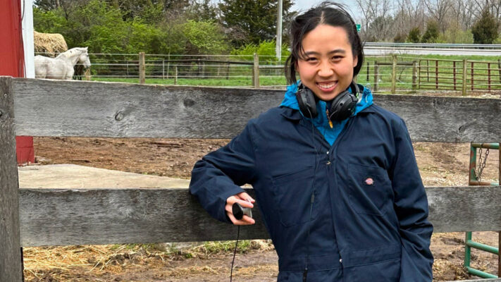 Estudante de Veterinária Defende o Bem-Estar de Pessoas e Animais
